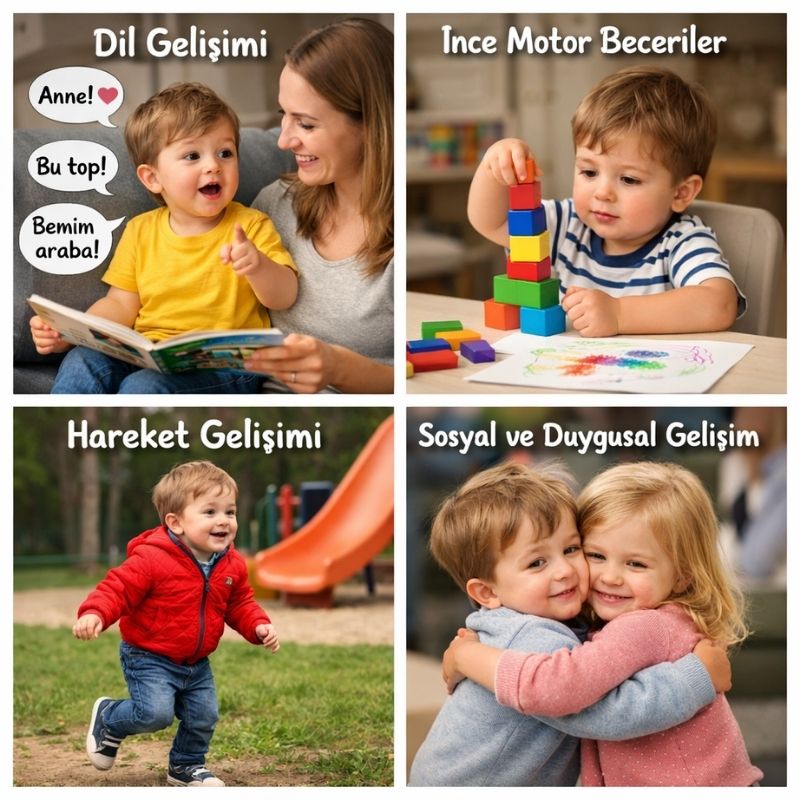 2 Yaşındaki Çocuğun Gelişimi